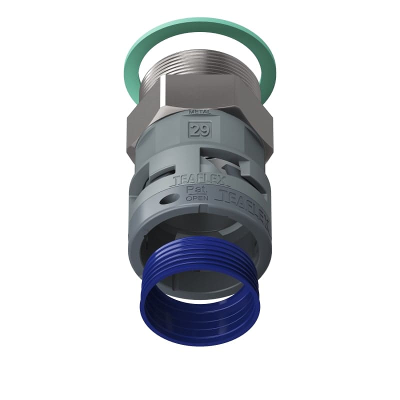 TEAFLEX - RACC.GRIGIO IP68 SM29 M40X1,5