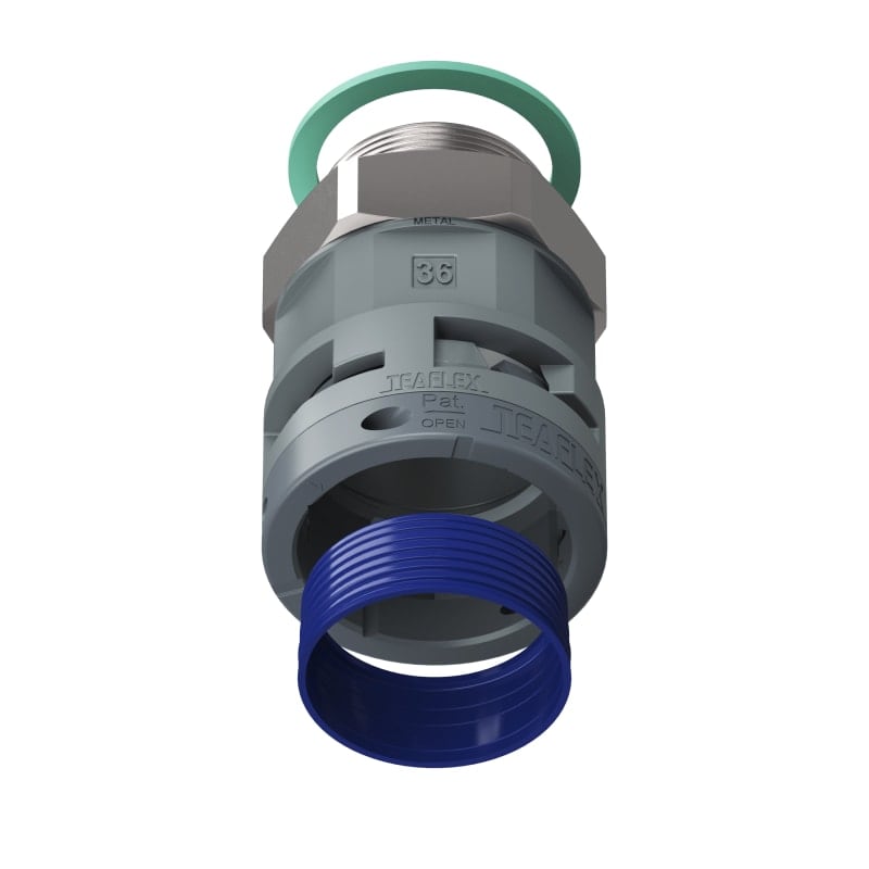 TEAFLEX - RACC.GRIGIO IP68 SM36 M40X1,5