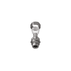 TEAFLEX - Raccordo ottone nichelato maschio girevole filetto PG per guaine poliammide IP67.