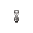 TEAFLEX - Raccordo ottone nichelato maschio girevole filetto PG per guaine poliammide IP67.