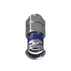 TEAFLEX - Raccordo rapido in ottone nichelato maschio girevole per guaine corrugate in poliammide D.36 ISO40 IP67.