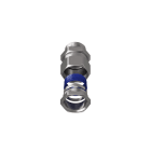 TEAFLEX - Raccordo ottone nichelato maschio girevole per guaine corrugate poliammide IP67.