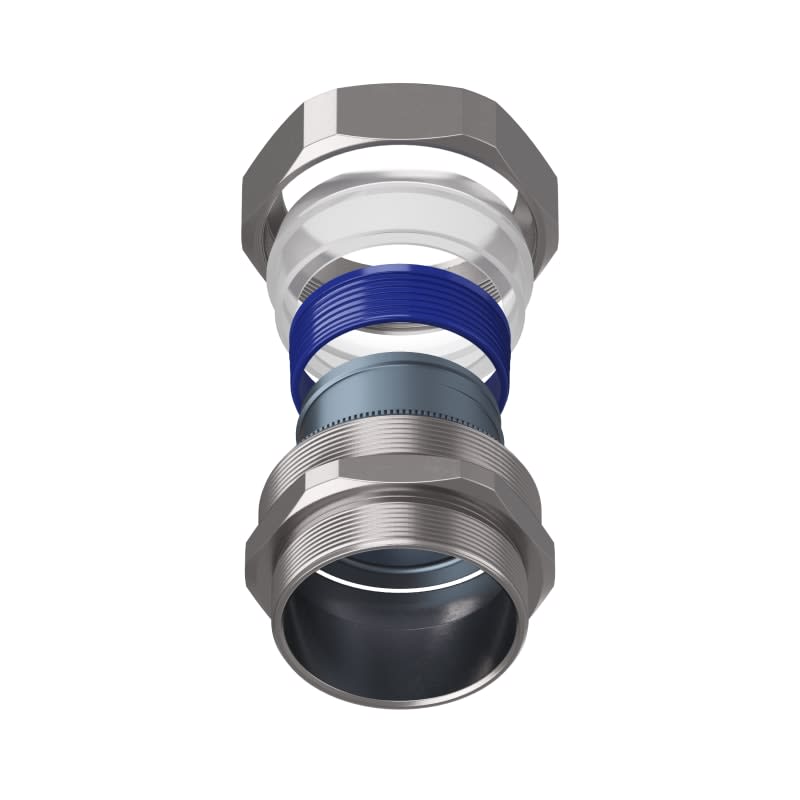 TEAFLEX - RACCORDO GUAINA NMF 50 M63X1,5 NMF50M63