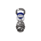 TEAFLEX - Raccordo maschio in ottone nichelato girevole per guaine in poliammide trecciate IP67. P29MG2929