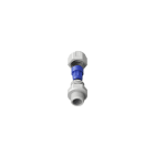 TEAFLEX - Pressacavo in poliammide PA6 IP68 con 1 foro per cavi da 4 a 6,5 mm, grado di protezione IP68.