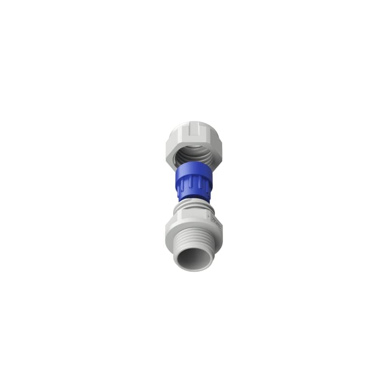 TEAFLEX - Pressacavo in poliammide PA6 IP68 con 1 foro per cavi da 6,5 a 9,5 mm PG09.