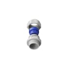 TEAFLEX - Pressacavo in poliammide PA6 IP68 con 1 foro e diametro da 6,5 a 9,5 mm, standard PG16.