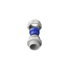 TEAFLEX - Pressacavo in poliammide PA6 IP68 con 1 foro e filettatura PG16 per diametri da 9mm a 13mm.