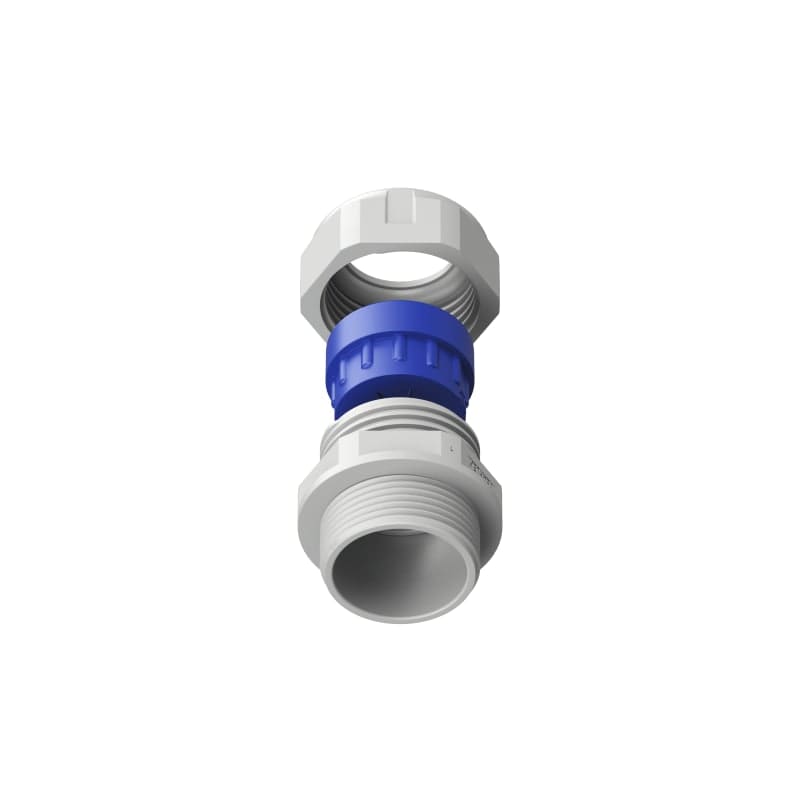 TEAFLEX - Pressacavo in poliammide PA6 IP68 con PG21, 11,5-15,5 mm e 1 foro.