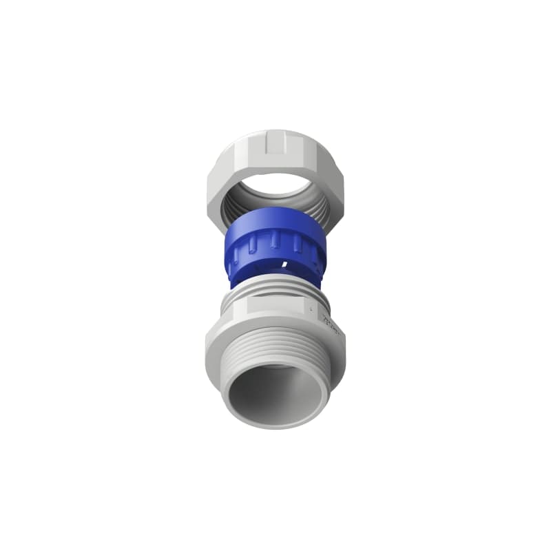 TEAFLEX - Pressacavo PA6 17 -20,5 PG21 PK 1 foro in poliammide IP68.