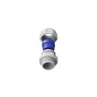 TEAFLEX - Pressacavo in poliammide PA6 IP68 con 1 foro, ISO20, da 4 a 6,5 mm.