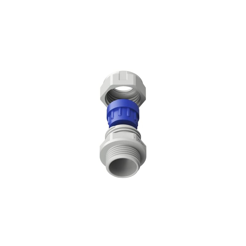TEAFLEX - Pressacavo in poliammide PA6 IP68 con 1 foro, 6,5-9,5mm ISO20.