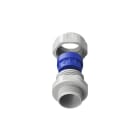 TEAFLEX - Pressacavo in poliammide PA6 IP68 con 1 foro, 7-10,5mm, ISO25.