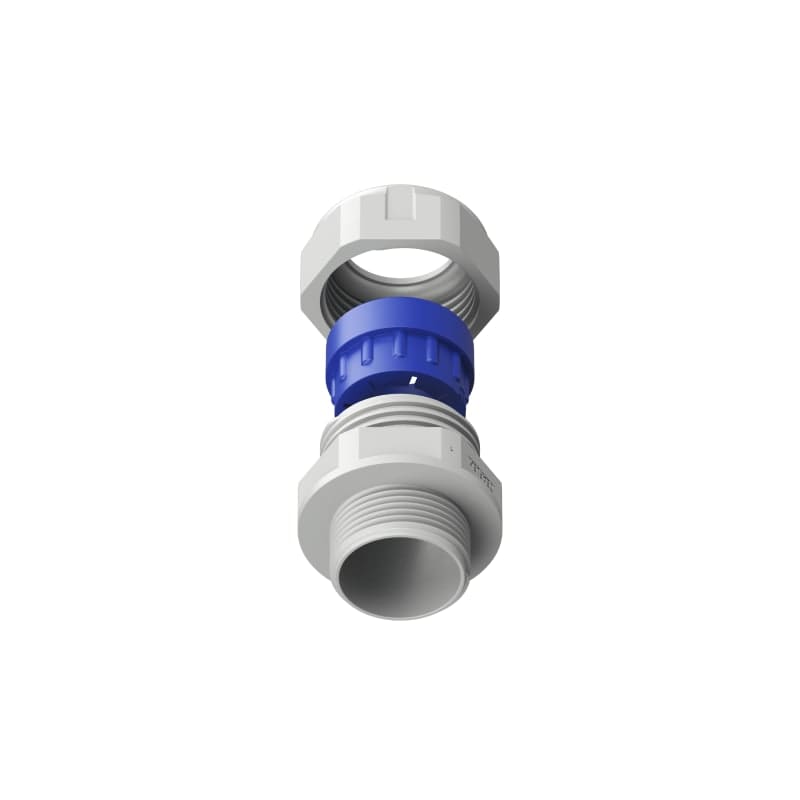 TEAFLEX - Pressacavo in poliammide PA6 IP68 con 1 foro, ISO25, 17-20,5.