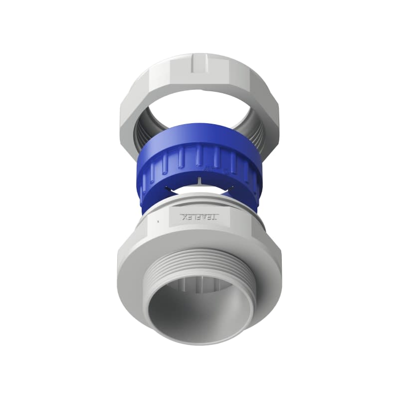 TEAFLEX - Pressacavo PA6 29-34 ISO40 PK 1 foro in poliammide IP68. PKGM4034