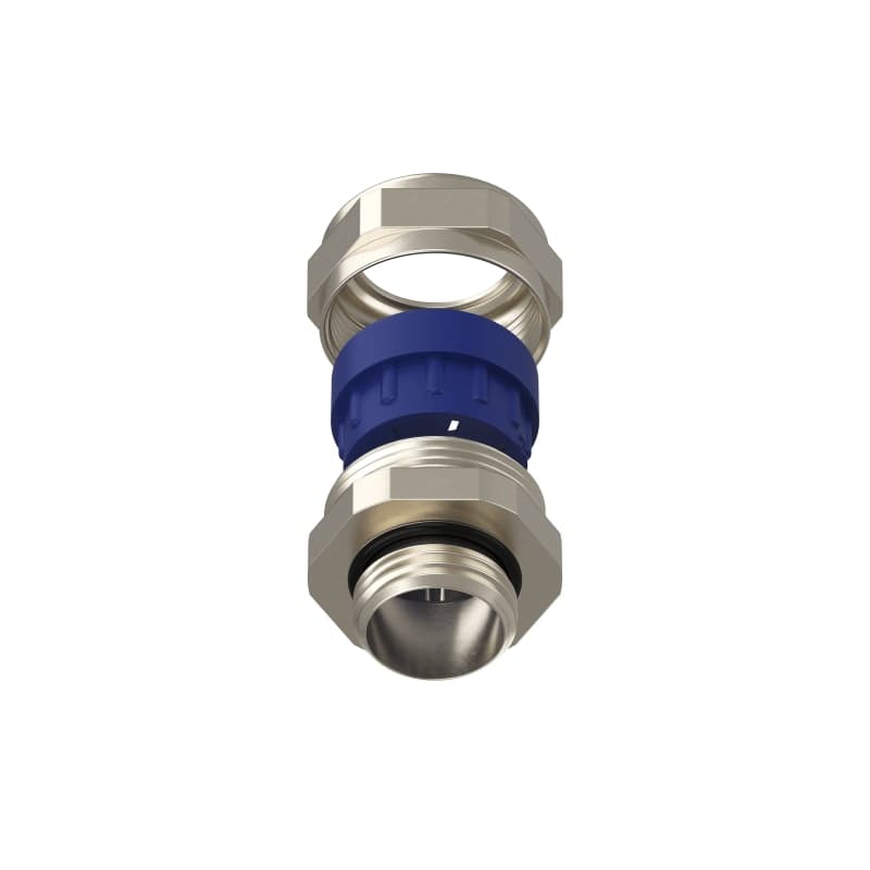TEAFLEX - Pressacavo allargato 17-20,5 1/2'' in ottone nichelato IP68.