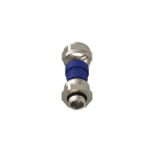 TEAFLEX - Pressacavo allargato 7-10,5 PG07 in ottone nichelato IP68 con 1 foro.