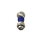 TEAFLEX - Pressacavo allargato 7-10,5 mm in ottone nichelato IP68 con 1 foro.