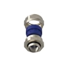 TEAFLEX - Pressacavo allargabile 14-18 PG13,5 in ottone nichelato IP68 con 1 foro.