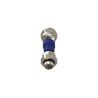 TEAFLEX - Pressacavo allargabile 6,5-9,5 M12x1,5 in ottone nichelato IP68 con 1 foro.