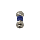 TEAFLEX - Pressacavo allargato 7-10,5 M12x1,5 in ottone nichelato IP68 con 1 foro.
