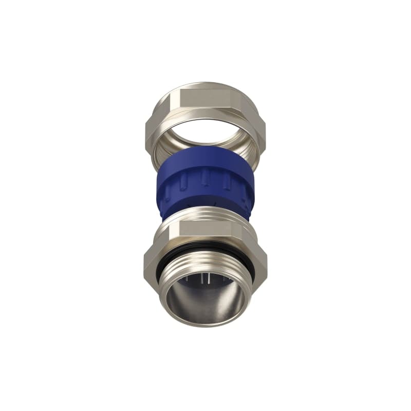 TEAFLEX - Pressacavo allargabile 14-18 M25x1,5 in ottone nichelato IP68 con 1 foro.