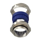 TEAFLEX - Pressacavo allargato 32-36 M40x1,5 in ottone nichelato IP68 con 1 foro.
