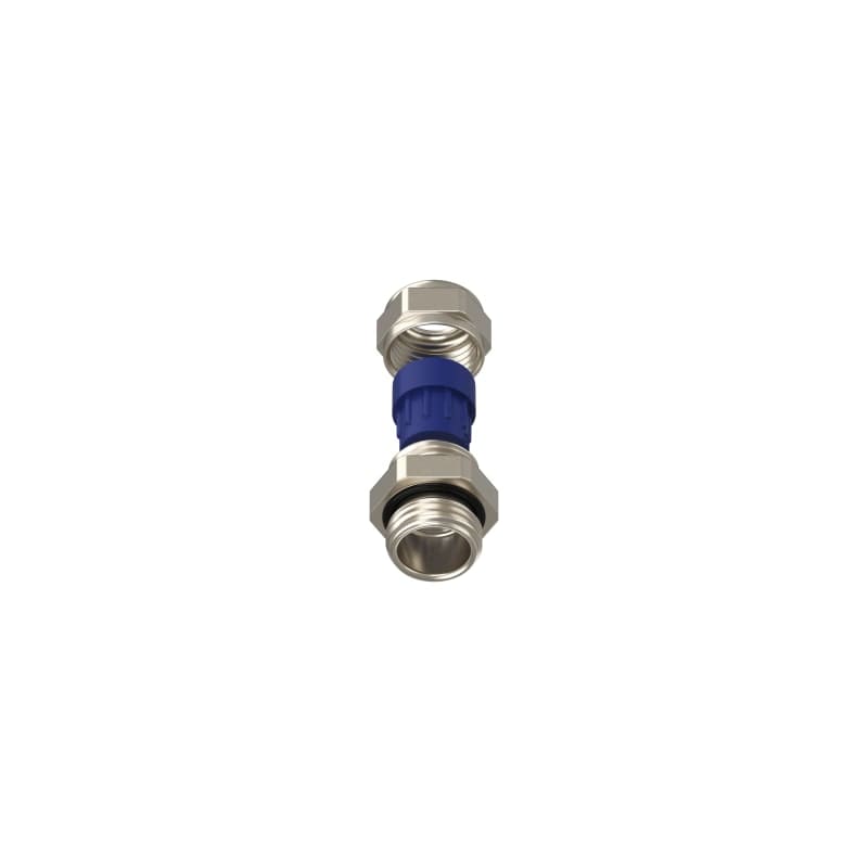 TEAFLEX - Pressacavo multifunzionale 1 foro in ottone nichelato IP68 ISO16.