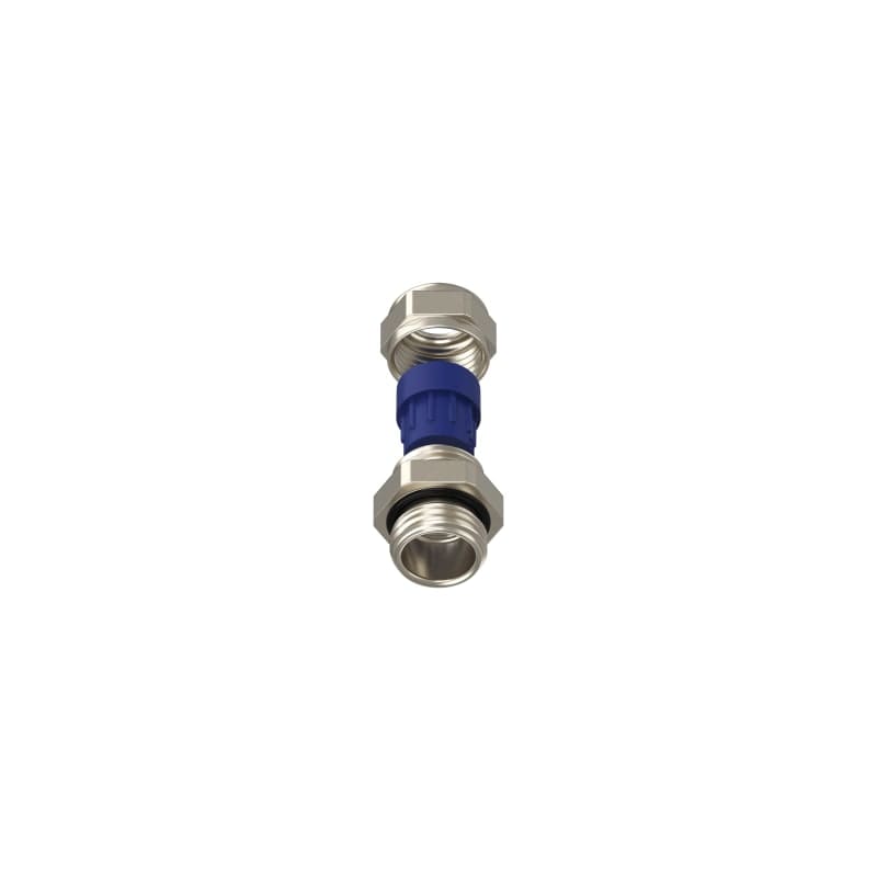 TEAFLEX - Pressacavo multifunzionale 1x4 ISO16 in ottone nichelato IP68.