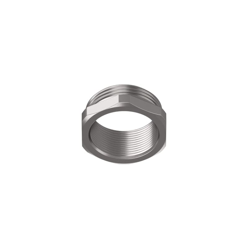 TEAFLEX - Riduzione RS10 1'1/4M-PG29 F esagonale in ottone nichelato.