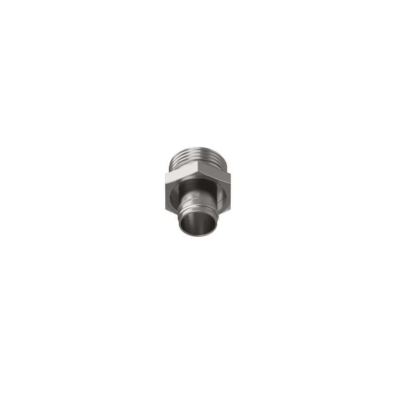 TEAFLEX - Raccordo SVMF in ottone nichelato filetto maschio fisso IP50 13 M20X1,5.