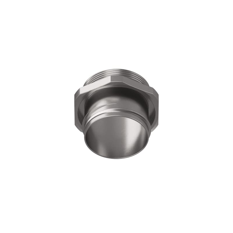 TEAFLEX - raccordo svmf in ottone nichelato filetto maschio fisso ip50 37 m40x1,5