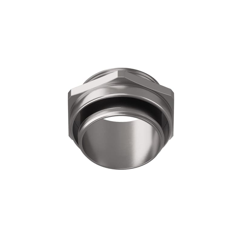 TEAFLEX - raccordo svmf in ottone nichelato filetto maschio fisso ip50 45 1 1/2