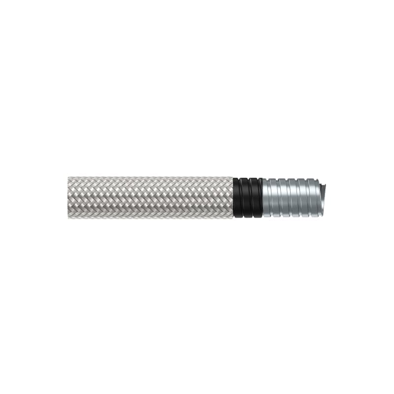 TEAFLEX - Tubo in acciaio zincato con guaina in poliuretano aspirato IP68 D.35 EVA.
