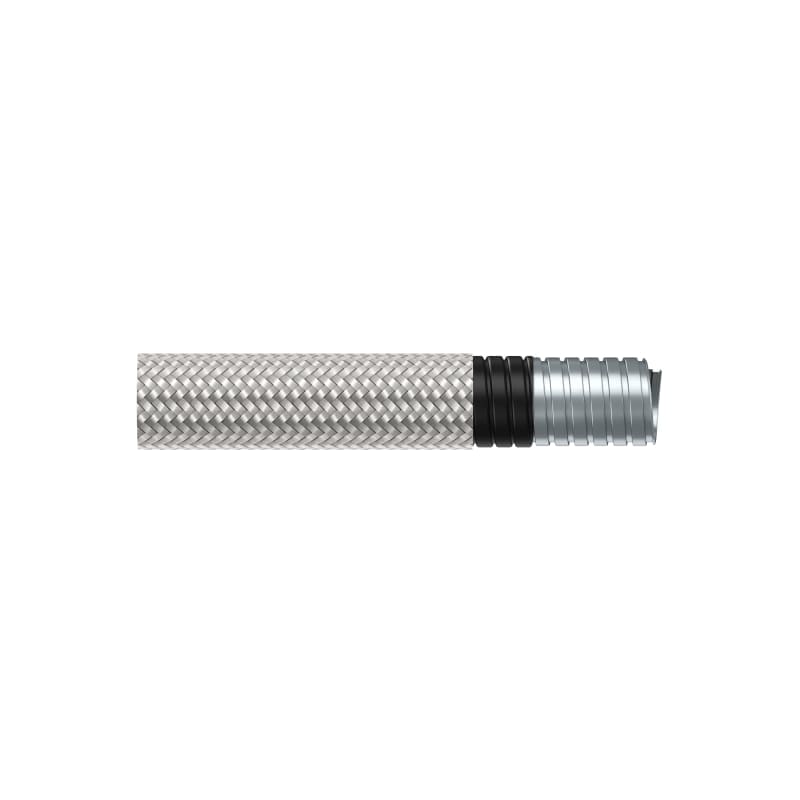 TEAFLEX - Tubo in acciaio zincato ricoperto in poliuretano aspirato IP68 D.40 EVA.
