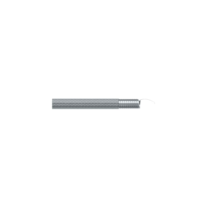 TEAFLEX - Guaina in acciaio zincato TP con treccia IP40.