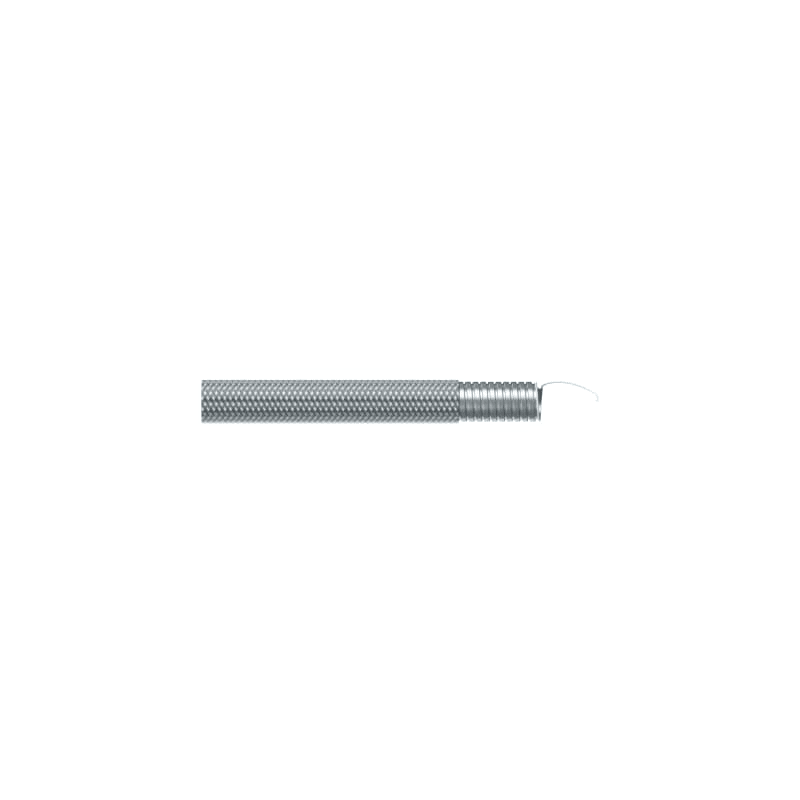 TEAFLEX - Guaina in acciaio zincato rivestita con treccia IP40 per tubo TP 27.