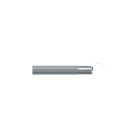 TEAFLEX - Tubo tipo TP 33 guaina in acciaio zincato rivestita con treccia IP40.