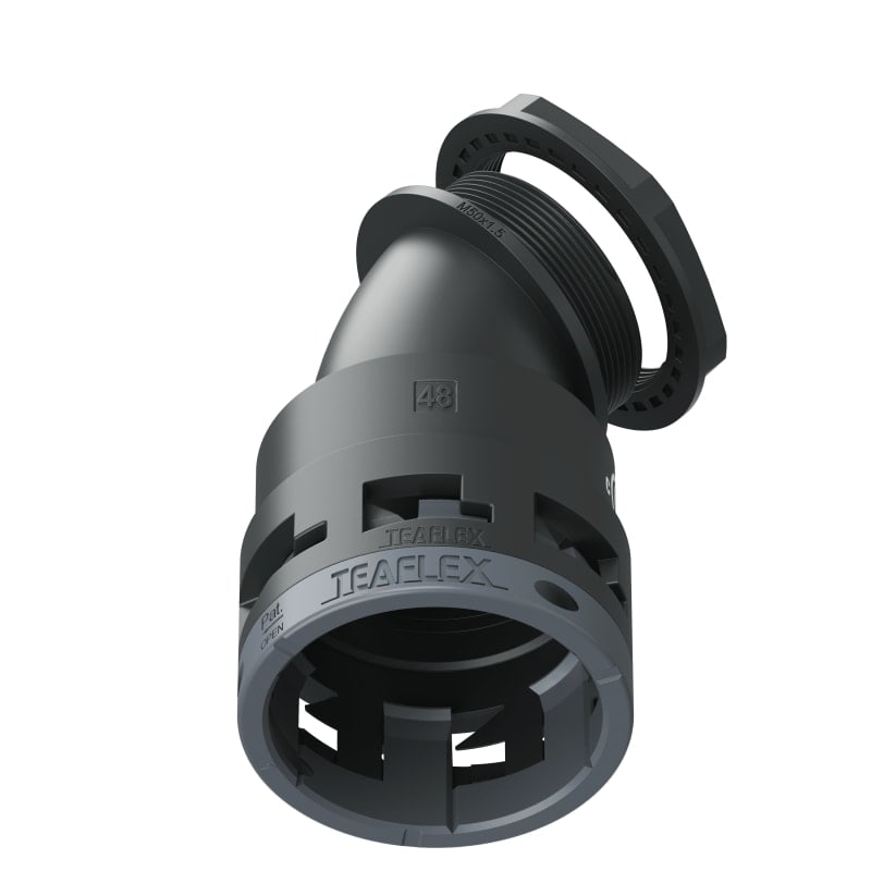 TEAFLEX - CURVA 45 IP66 BF48 M50 NERO