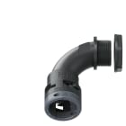 TEAFLEX - CURVA 90 IP66 BN17 PG16 NERO U6BBN17P16