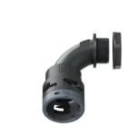 TEAFLEX - CURVA 90 IP66 BN23 M25  NERO U6BBN23M25