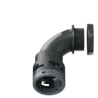 TEAFLEX - CURVA 90 IP66 BN23 PG21 NERO U6BBN23P21