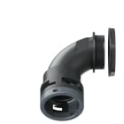 TEAFLEX - CURVA 90 IP66 BN36 PG36 NERO U6BBN36P36