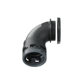 TEAFLEX - CURVA 90 IP66 BN48 PG48 NERO U6BBN48P48