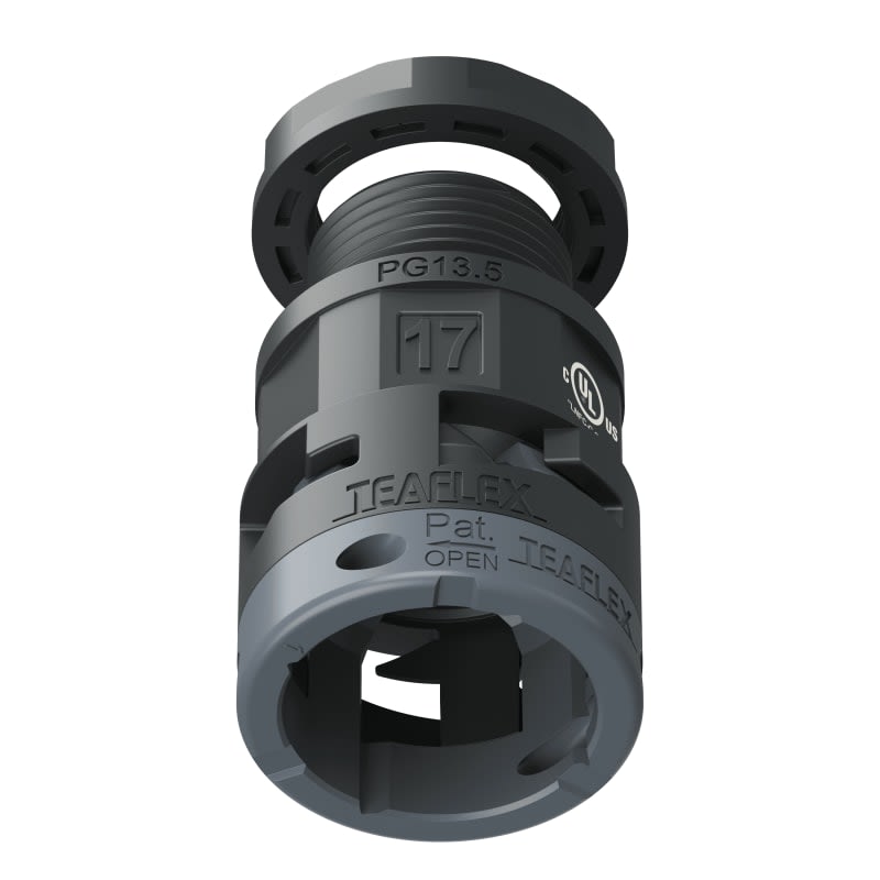 TEAFLEX - RACC.NERO IP66 SM17 PG13,5 U6BSM17P13