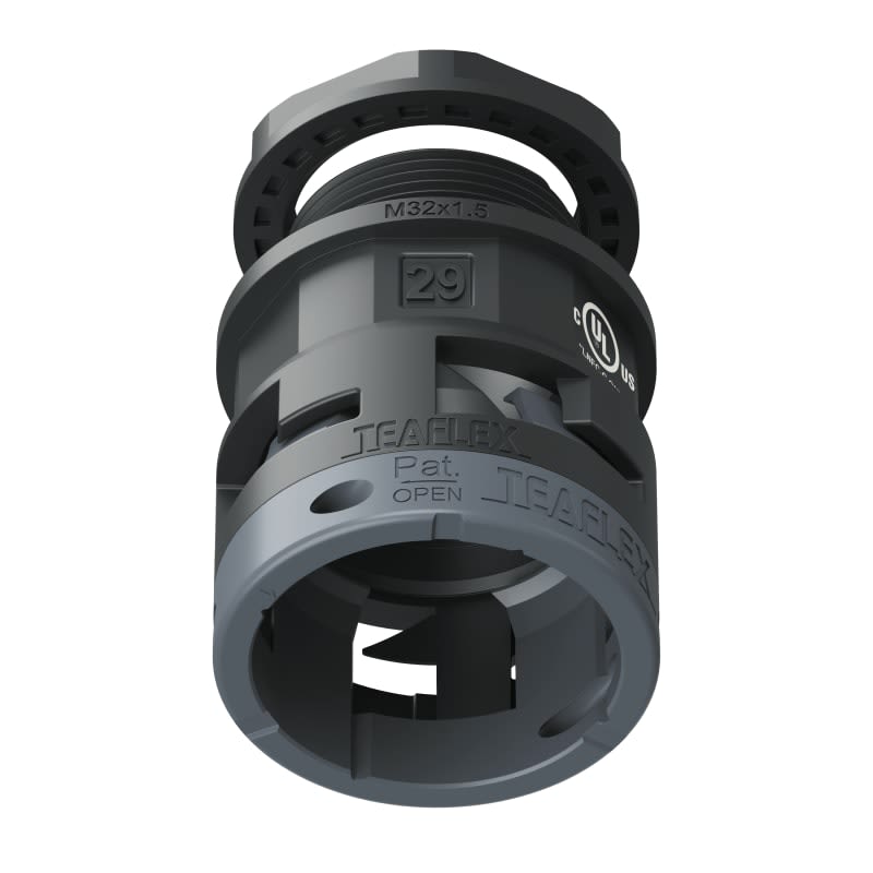 TEAFLEX - RACC.NERO   IP66 SM29  M32X1,5 U6BSM29M32