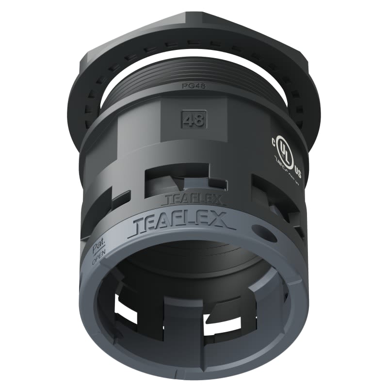 TEAFLEX - RACC.NERO   IP66 SM48  PG48 U6BSM48P48