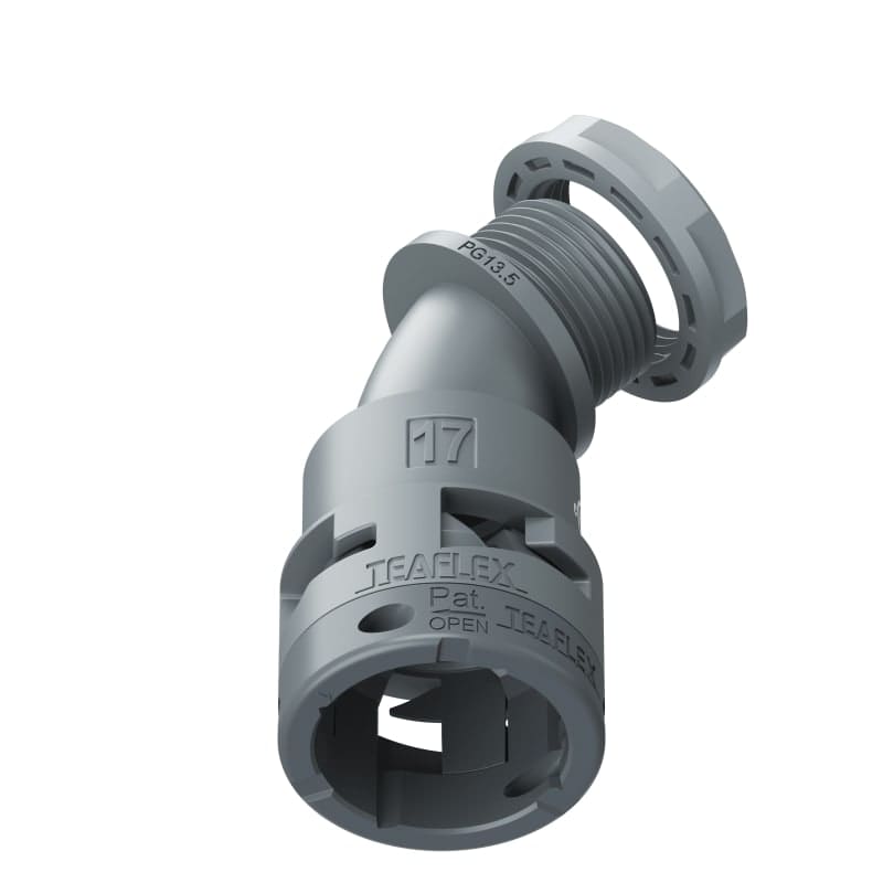 TEAFLEX - CURVA 45 IP66 BF17 PG13 GRIGI
