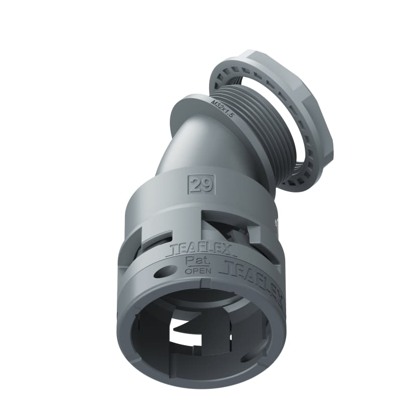 TEAFLEX - CURVA 45 IP66 BF29 M32 GRIGI U6GBF29M32