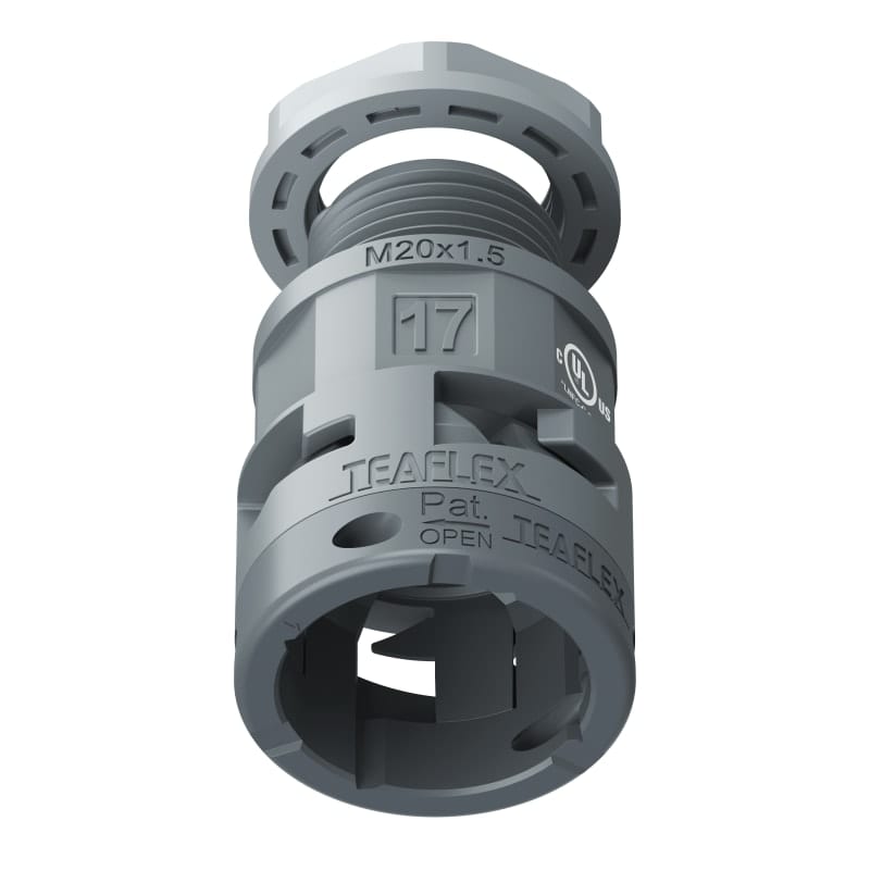 TEAFLEX - RACC.GRIGIO IP66 SM17 M20X1,5